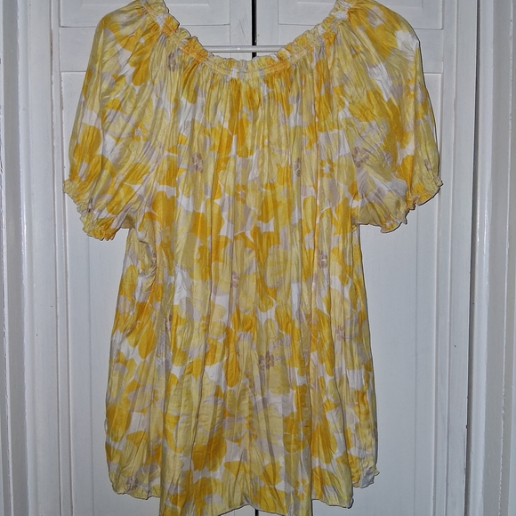 Croft & Barrow Sunlit Floral Blouse - Picture 3 of 4
